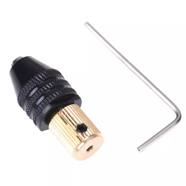2.0mm Electric motor shaft mini chuck Micro fixture clamp 0.3mm-3.4m laEXAT:AY