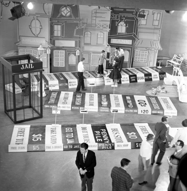 TELEVISION GAME SHOW Video Village Hosted By Jack Narz 1960 1 Old Tv
