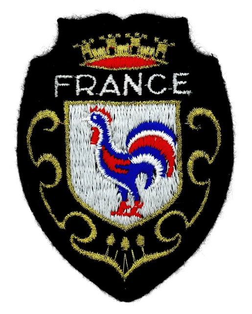 Patch Brodé Ancien Stock Bear Archery - Ours Tir à L'Arc - Rond Logo XL - Neuf Ancien
