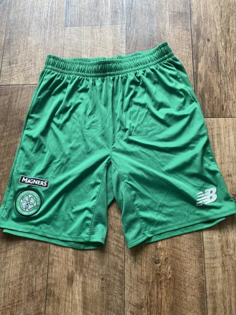 Celtic FC New Balance Away Shorts Size Small