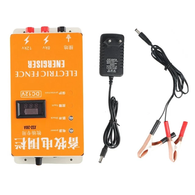 Solar Zaun 5 Km LadegeräT Controller Tier Schafe Rinder Geflü X1E9