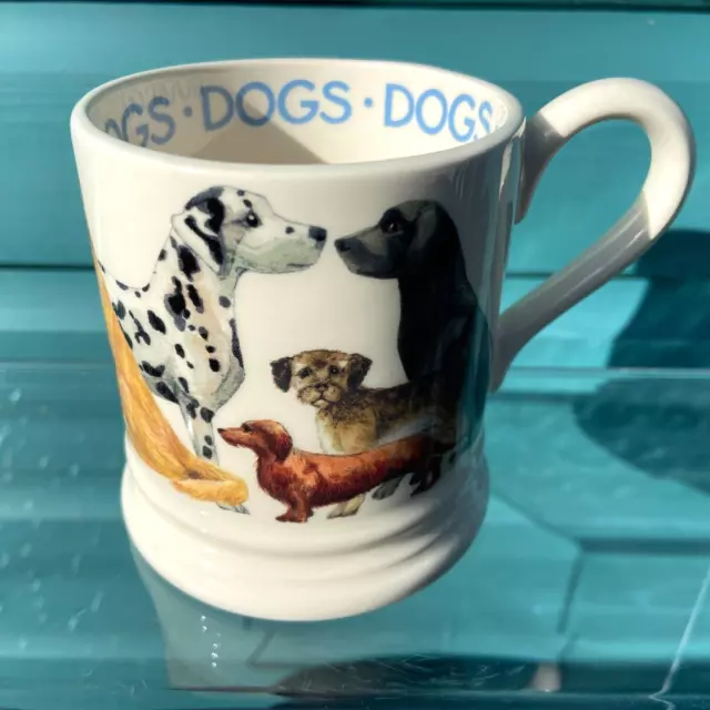 EMMA BRIDGEWATER Dogs Mug / Cup, Half Pint, First Quality, BRAND NEW