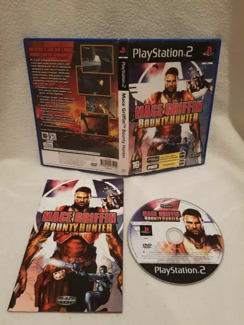 Sony Playstation 2 Game Complete With Manual Mace Griffin: Bounty Hunter PAL 16+