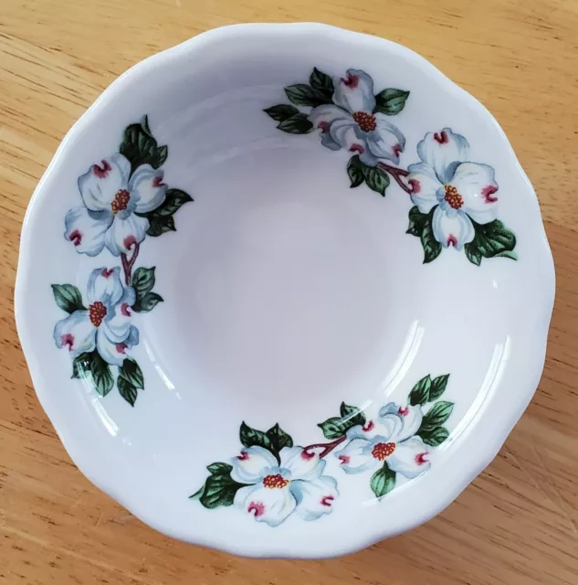 Syracuse China Dogwood Restaurant Hotel Railroad Berry Bowl