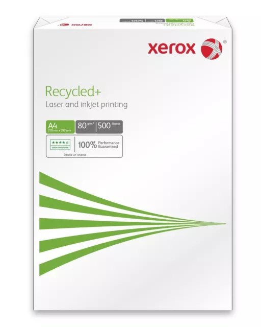 Xerox Recycled 80Gsm A4 Laser Copier Paper 500 1000 2500 5000 10000 Sheets +24H