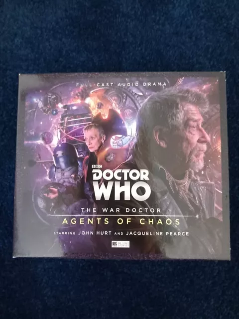 The War Doctor 3 Agents Of Chaos CD Audio Drama Box Set Big Finish Dr Who 2016