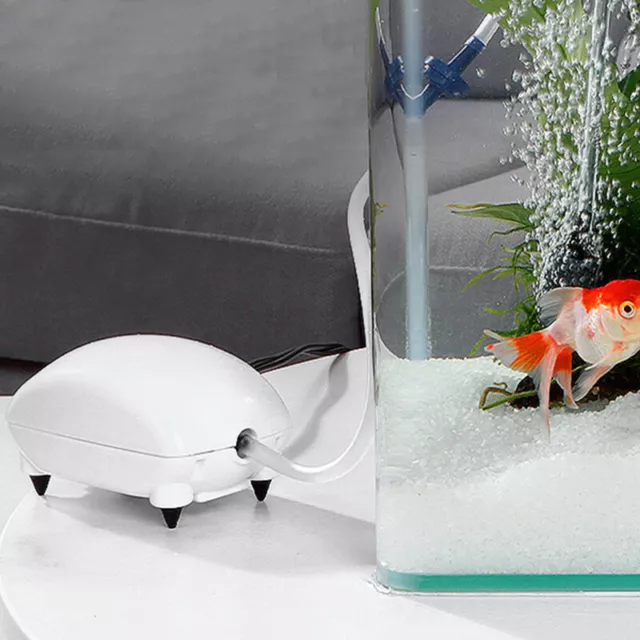 Aquarium Air Pump Mini Silent Oxygen Pump Fish Tank Aquariums Accessor_dx
