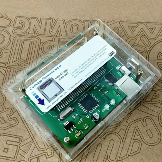 Für Gameboy DMG Color GBC Flash Boy Patrone Dumper Flasher Speicher ROM + Kabel 2