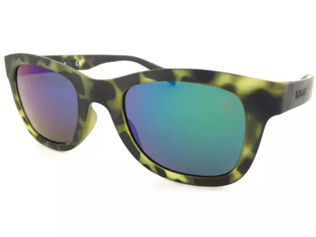 Timberland Polarisé Soleil Vert Noir Tortue / Lentilles en Miroir TB9080 55R