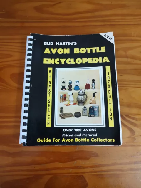 Vintage Avon Bottle Encyclopedia 1979 Bud Hastin's