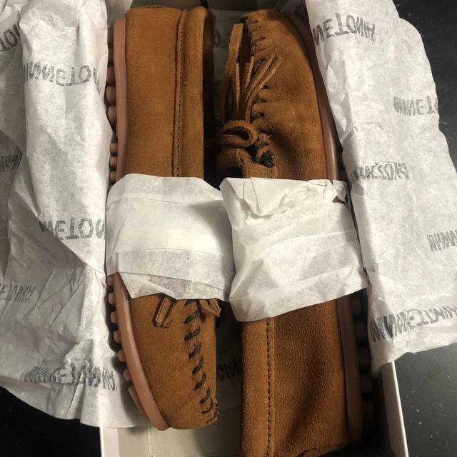 WOMEN'S MINNETONKA 402 KILTY BROWN MOCASSINS SUEDE. Size 7.5 WOMEN'S MINNETONKA 402 KILTY BROWN MOCASSINS SUEDE. Size 7.5