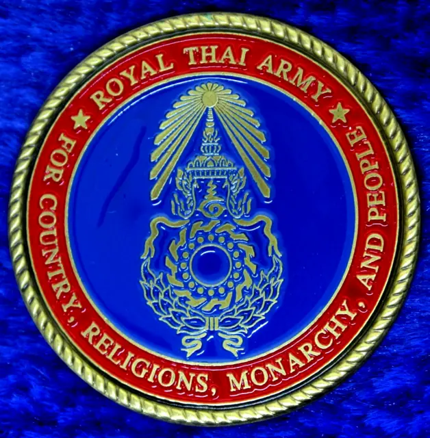 Royal Thai Army General Prayut Chan-O-Cha Commander-In-Chief Challenge Coin PT-5