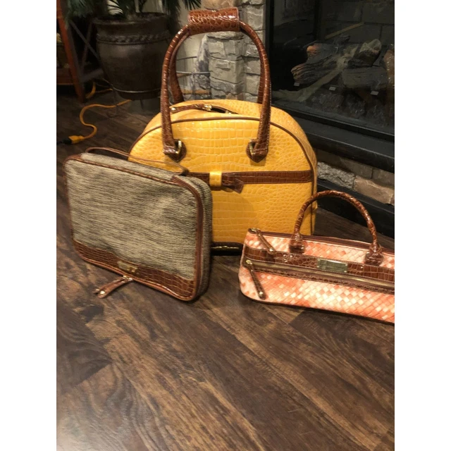 SAMANTHA BROWN 3-PIECE LUGGAGE COMBO - Weekender, jewelry/makeup case, insulated