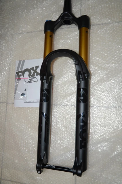 Fourche Fox 38 Factory 27.5 Float 180mm Grip 2 - HSC, LSC, HSR, LSR - Offset 37mm, Kashima - Équipements vélos
