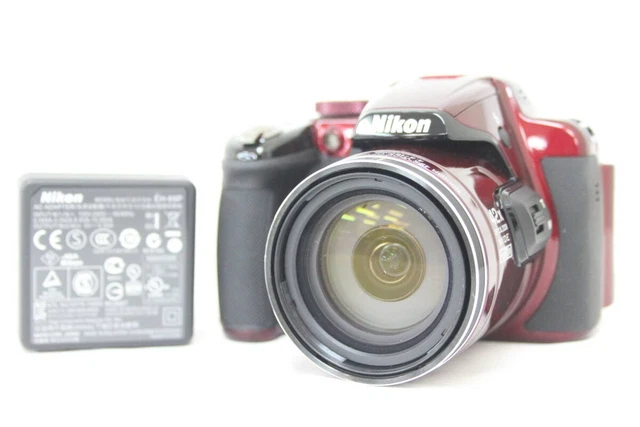 Nikon P520 Nikon P250 NIKON COOLPIX P250 Red 12MP 42x Zoom Compact