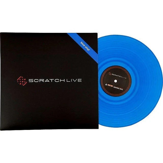 Serato Control Vinyl Blue - 2x10" Doppelset, Mit Lauterem NoiseMap Für Präzises Digital Vinyl Scratching