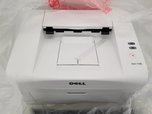 Dell Laser Printer 1100 Monochrome Toner Manual Disc Power cable NWOB #2