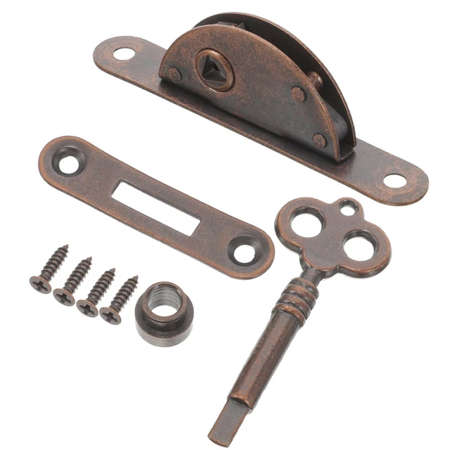 Lucchetto Vintage A Forma Di Orso – In Bronzo, Piccola Serratura Anticata Per Scatole, Diari, Borse, 4,5 X 2,2 Cm