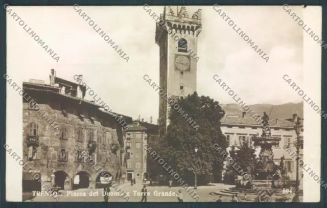 Trento City Photo Postcard ZB0458