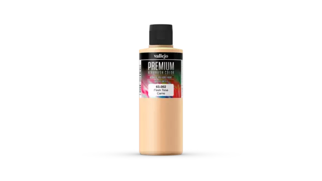 (90,90€/1l) Premium Color Opaque Vallejo 63002 Fleshtone 200ml Airbrush Farbe