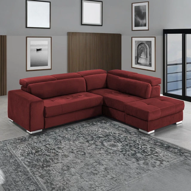 EVERGREENWEB - Letto Matrimoniale con Moderno BOX CONTENITORE e Rete a