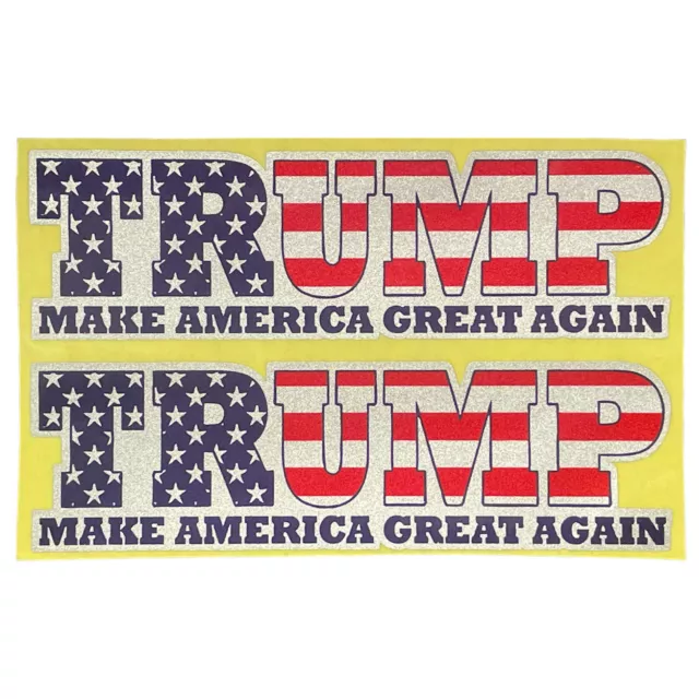 Trump 2024 President Campaign "Make America Great Again" Decal Bumper Stickers