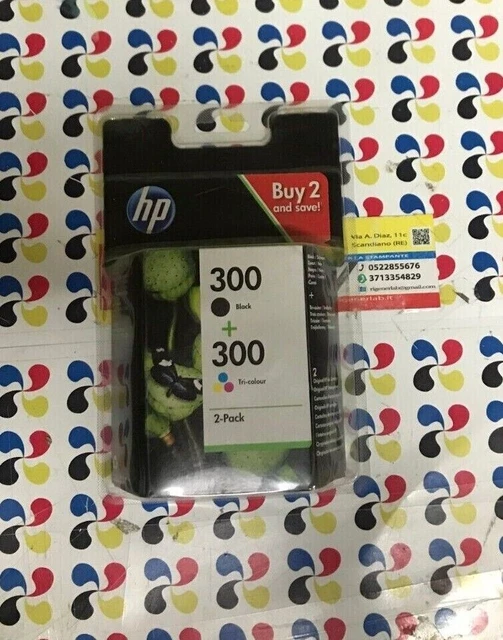 Cartucce HP 300  Multipack Originale CN637E Nero+Colori vedi descrizione