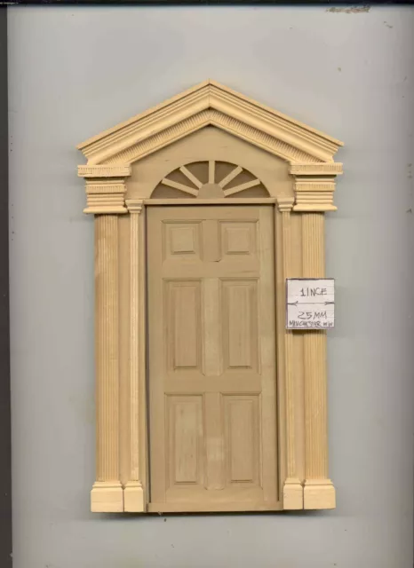 Door - Windsor Exterior T7511 dollhouse miniatures 1/12 scale Victorian Fairy