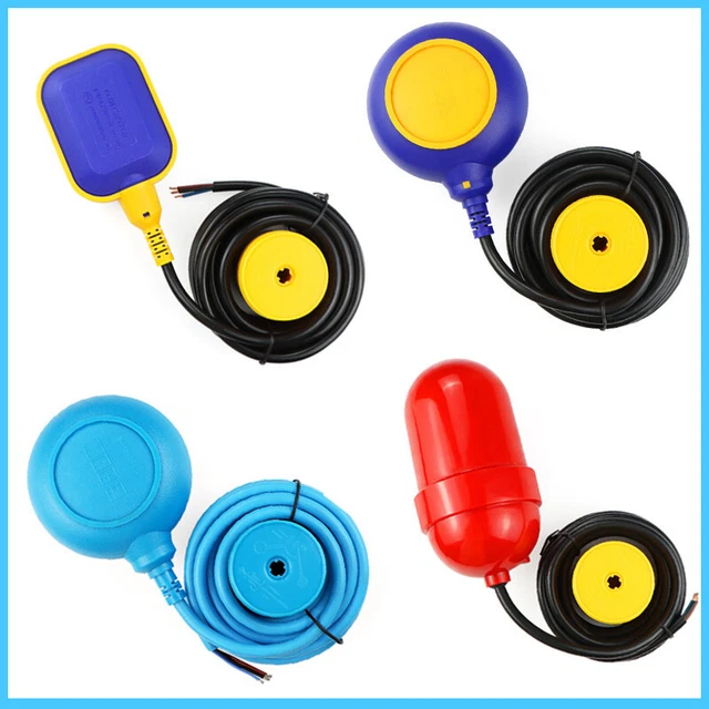 FLOAT SWITCH AUTOMATIC Water or Liquid Level Sensor Sump Tank NO/NC ...