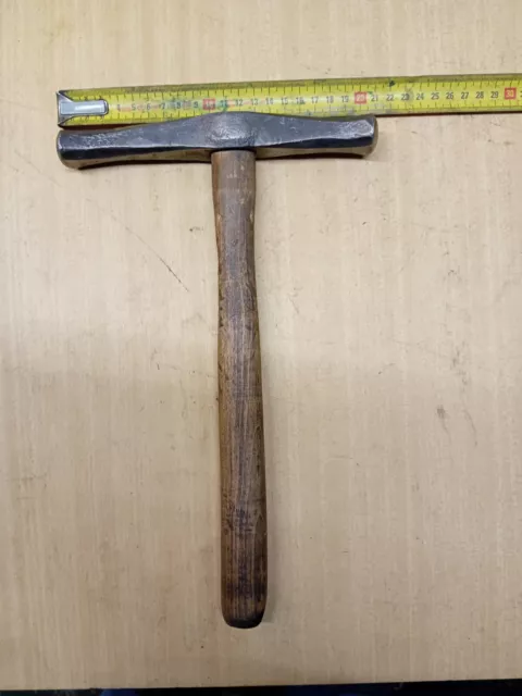 OLD TOOL outil ancien marteau arrondi de carrossier chaudronnier