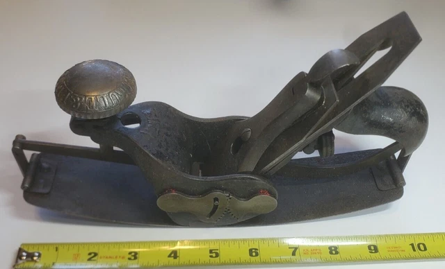 VINTAGE STANLEY RULE & LEVEL Co. No. 113 COMPASS CIRCULAR PLANE