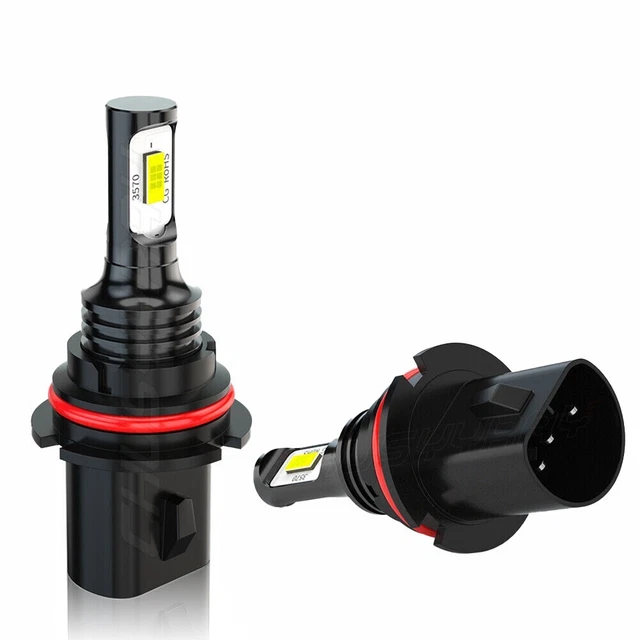 Exquisite LED Car Headlights 6000K Aviation 6063 Aluminum Profile DC 9-24V