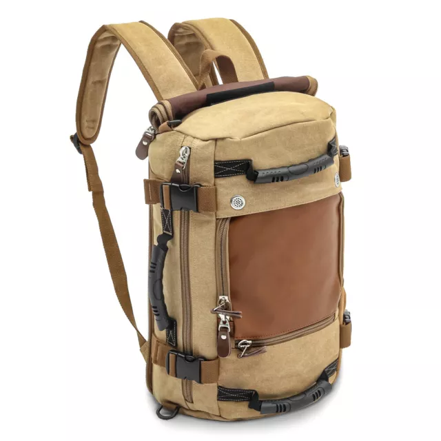 ZAINO MOTO BORSA CODA Tela Craftride Vintage 28L VG6 Marrone EUR