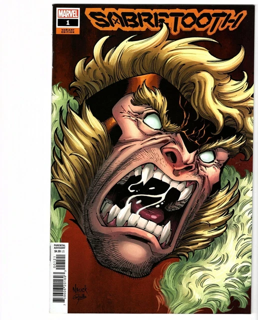 Sabretooth # 1 (Marvel)2022 - Nauck Headshot Variant cover B - UNREAD! - NM/NM+