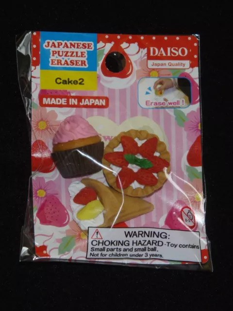 Japanese Novelty Eraser Set - Desserts