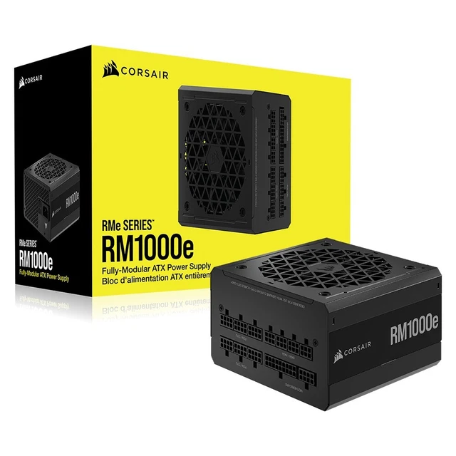 CORSAIR RM1000e | 1000W Alimentation PC Modulaire 80 PLUS Gold ATX PSU 6x8pin
