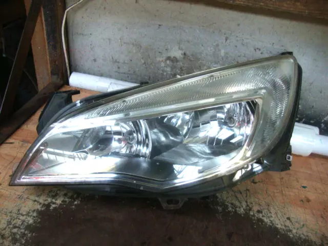 2009 To  2012 Vauxhall Astra J Mk6 Passenger Near Side Left Headlight