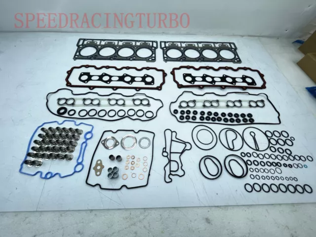 Full Gasket Set w/ 20mm Dowels Fit 03-10 Ford 6.0 E350 F250 F350 DIESEL TURBO