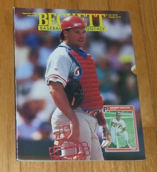 Beckett Baseball Card Monthly DARREN DAULTON magazine #102