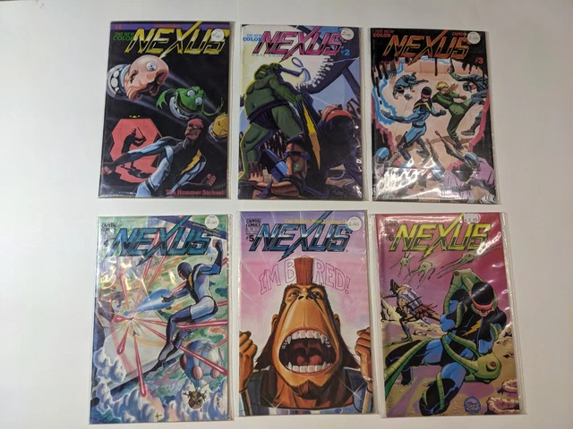 Nexus Lot of 109 Capital, First and Dark Horse Comics Mike Baron Steve Rude