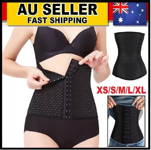 Women Girls Waist Trainer Body Shaper Tummy Girdle Belt Training Corset Trimmer