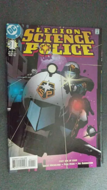 Legion Science Police #1 (1998) VF-NM DC Comics $4 Flat Rate Combined Shipping