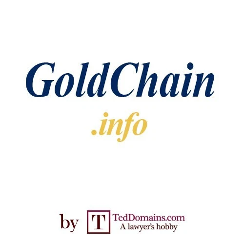 GoldChain.info - Premium Domain - lll llll nnn nnnn