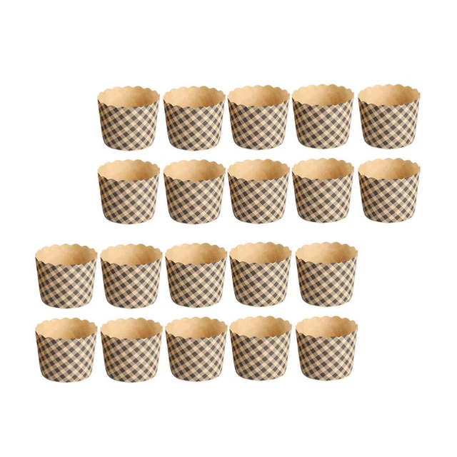 100 pezzi tazza da forno carta muffin tazze cupcake squisito contenitore avvolgitorte