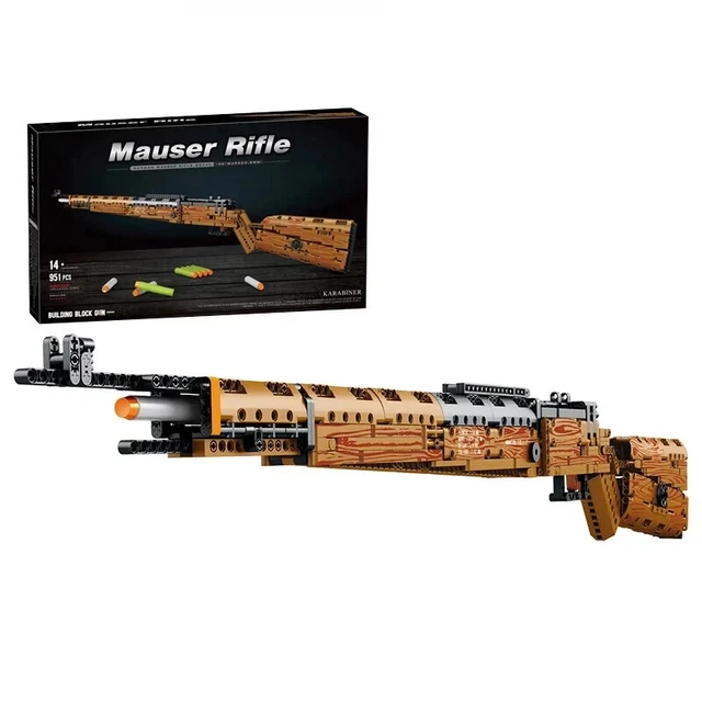 KAR98K SNIPER RIFLE Building Block Model - WW2 Educational Toy for Kids ...