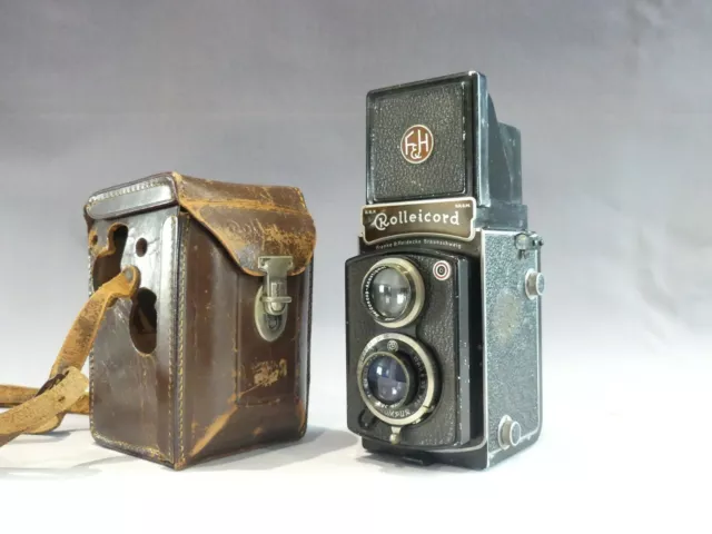 Rolleicord II 6X6 120 Film Mittelformat Tlr Kamera Triotar 75MM F3.5 Objektiv 12