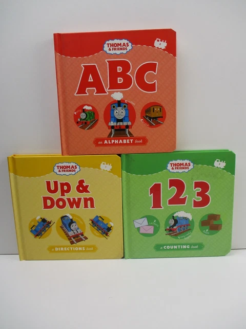 THOMAS & FRIENDS: ABC, 123,Up & Down Pack of Board Book New Unsealed ...