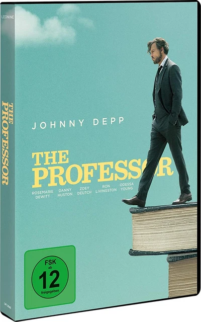 THE PROFESSOR *2018 / Johnny Depp / Zoey Deutch NEW Region 2 DVD £10.95