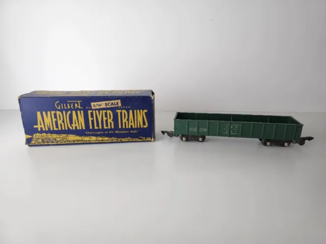 American Flyer S Gauge - Texas & Pacific T&P Gondola #631 With Box