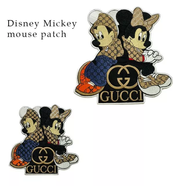 Stylish Disney Mickey Mouse Embroidery Patch Iron/Sew On